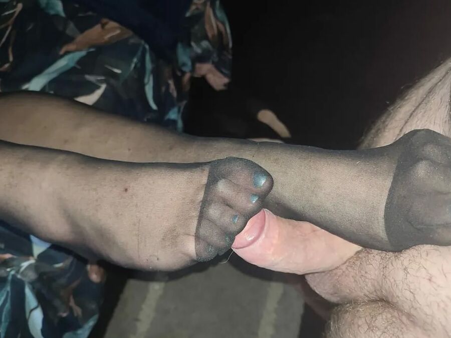 Stocking blow dick