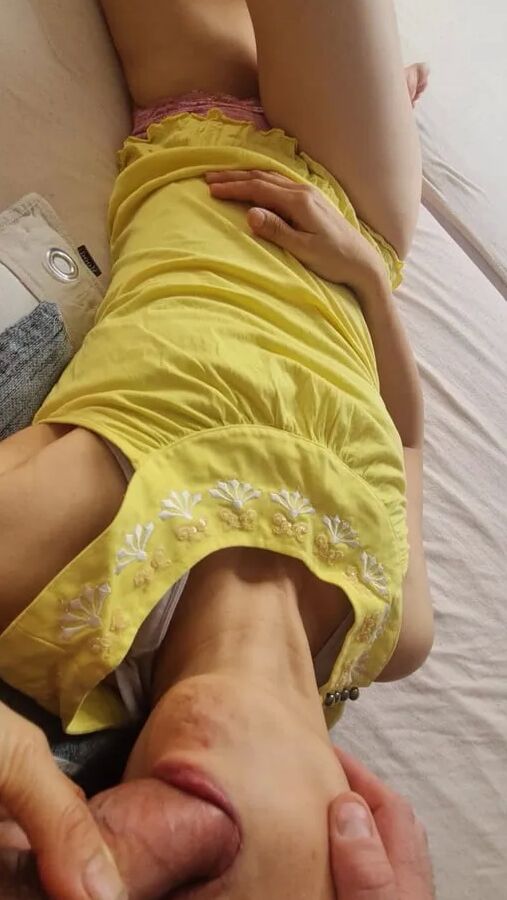 Tight pussy, big cumshot