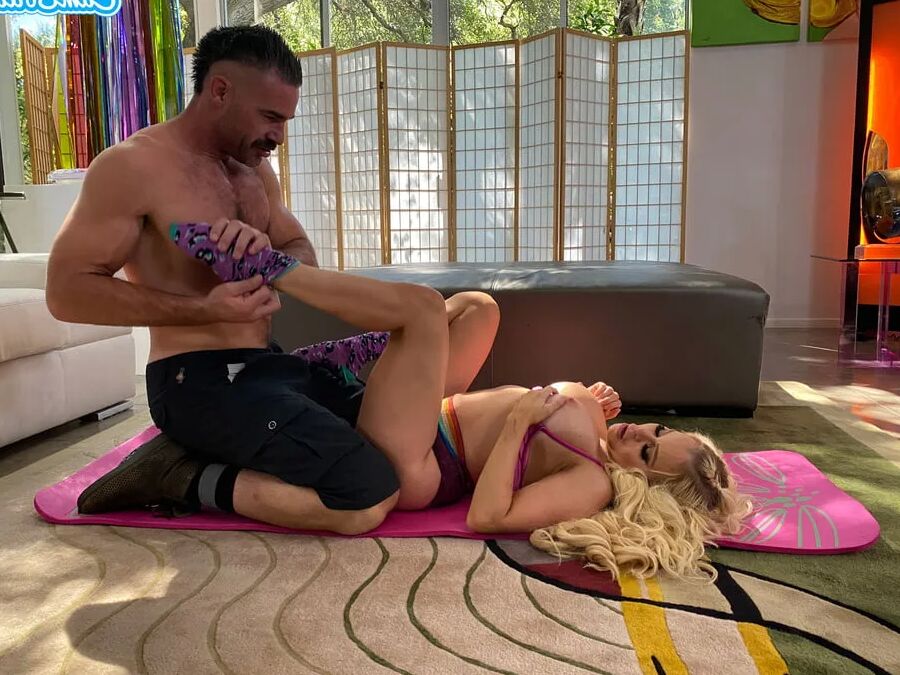 Nikki Delano Fucks her yoga instructor