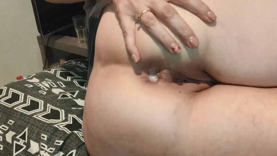 MILF Beautiful Big Ass in Leggings Anal Fuck