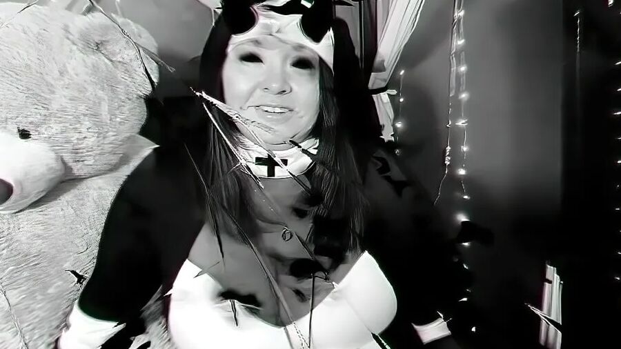 Sexy BBW Possessed Nun Photoset