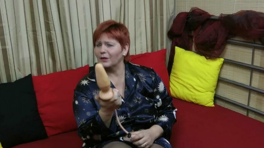 Pumping dildo Dirty Talk