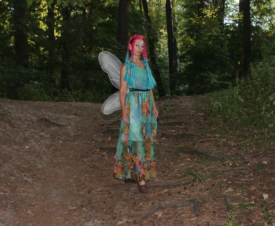 Fairy on slope