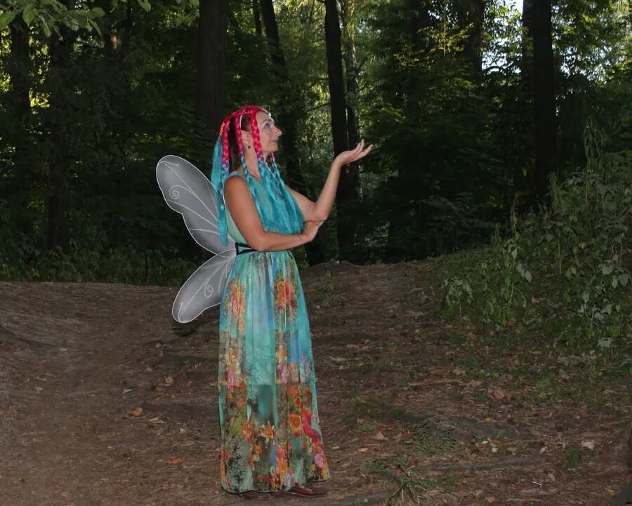 Fairy on slope