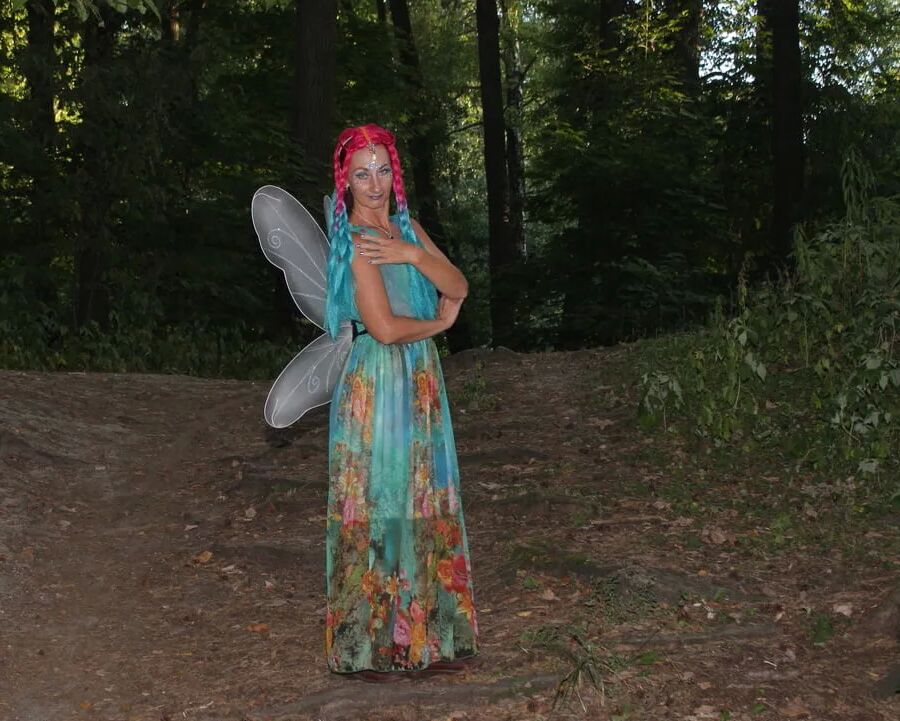 Fairy on slope
