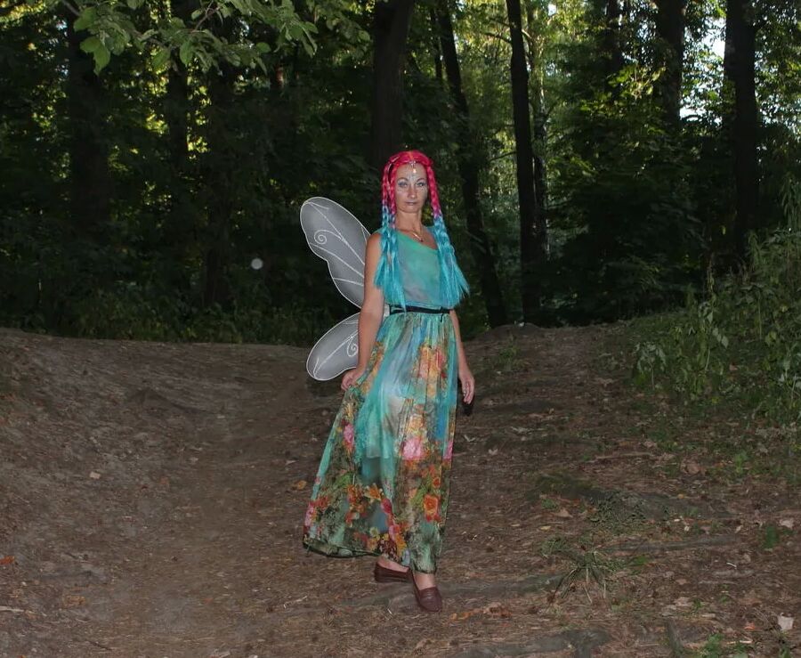 Fairy on slope