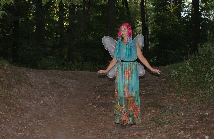 Fairy on slope