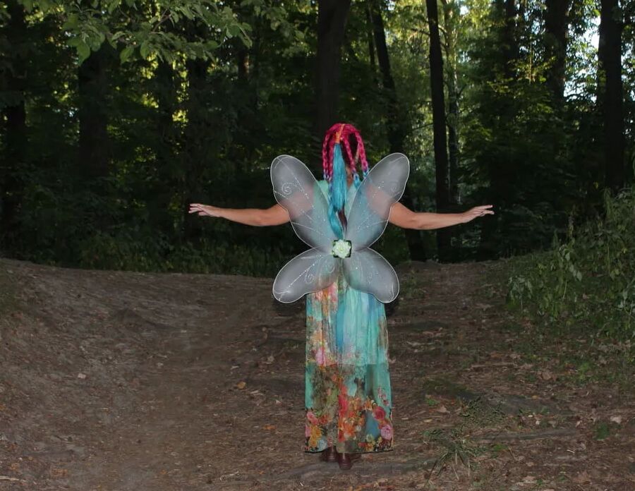 Fairy on slope