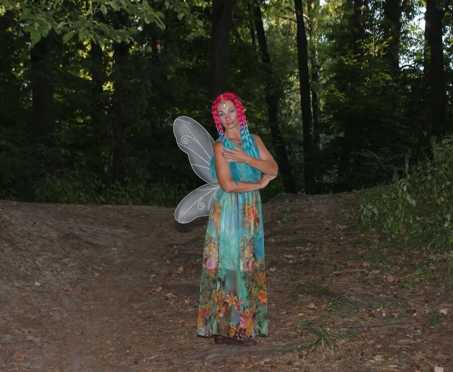 Fairy on slope