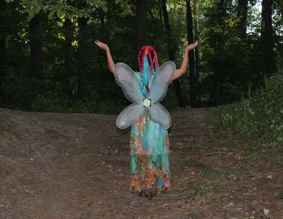 Fairy on slope