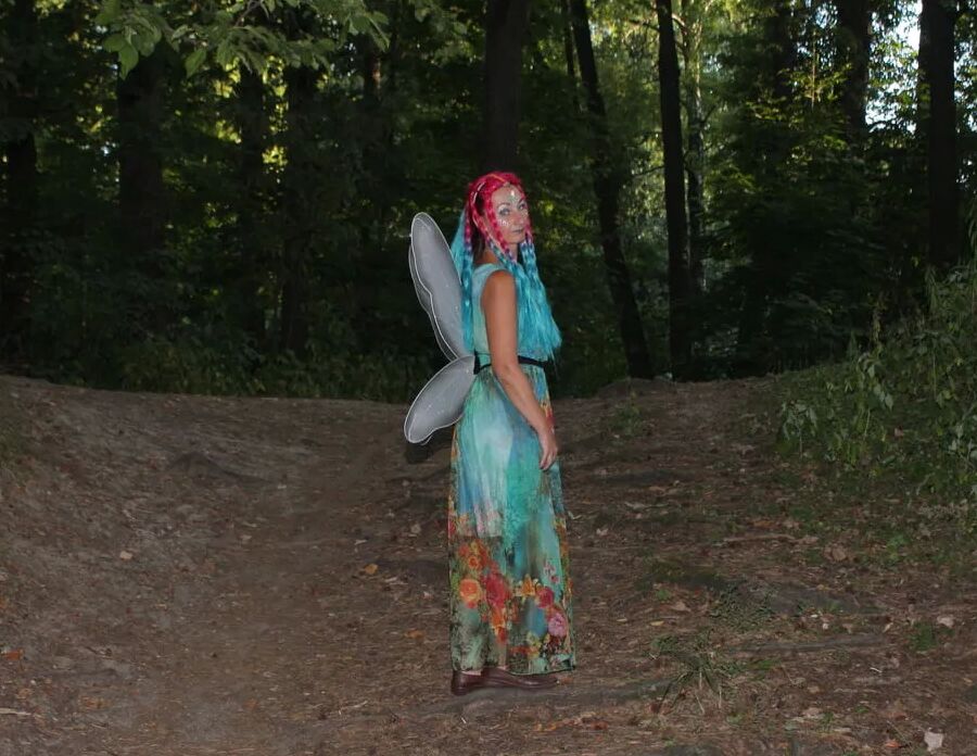 Fairy on slope