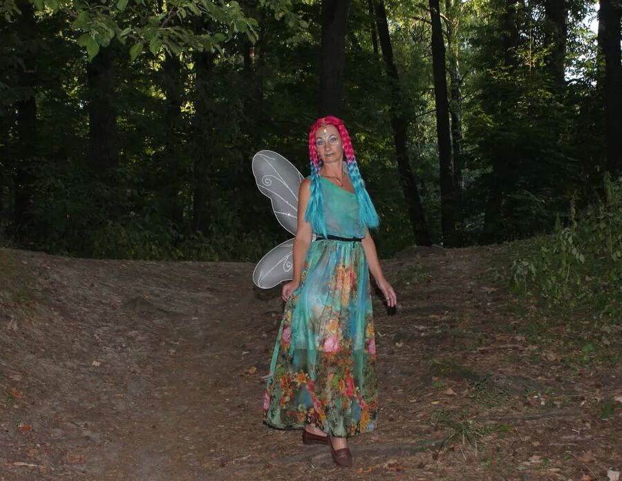 Fairy on slope