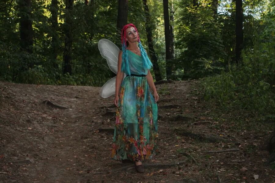 Fairy on slope