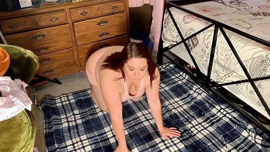 Sexy BBW Workout Booty Photoset