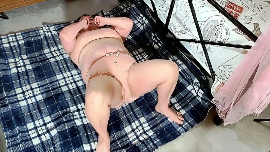 Sexy BBW Workout Booty Photoset