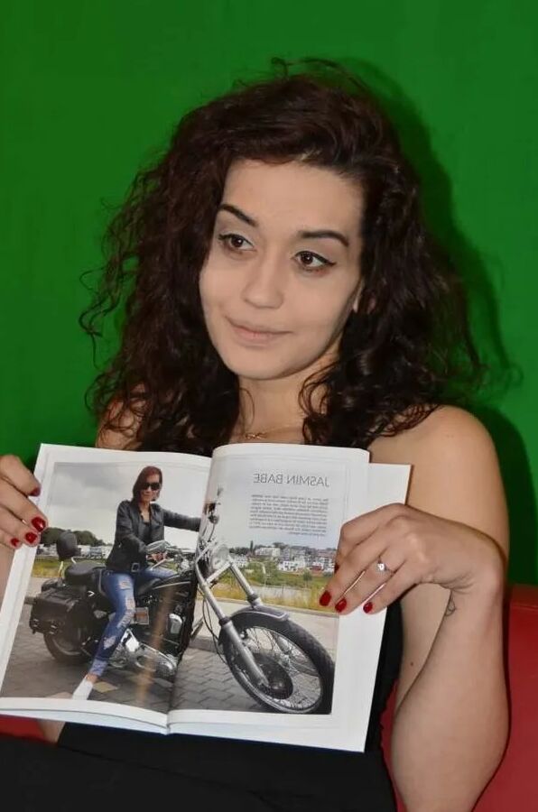 Turkish born Jasmin Babe is proud of her book