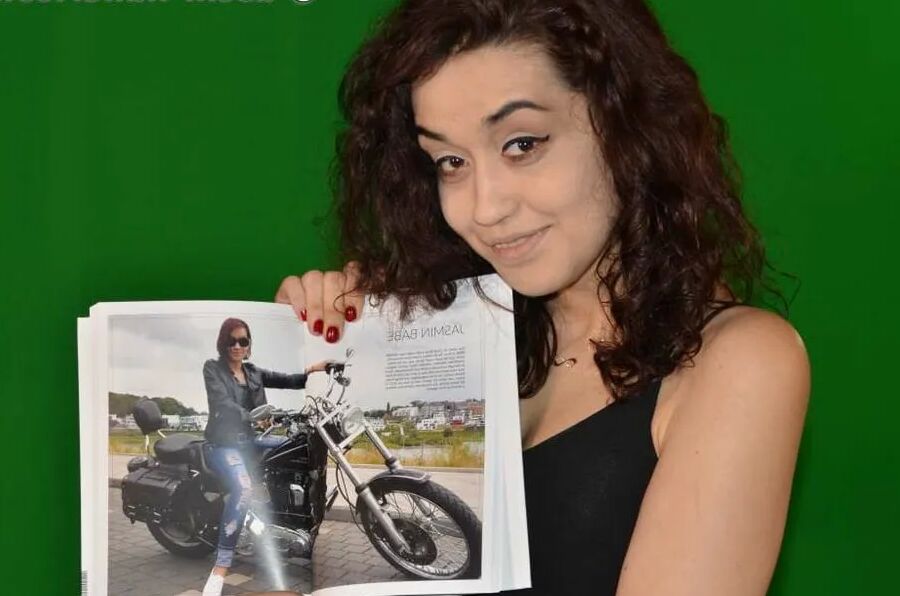 Turkish born Jasmin Babe is proud of her book