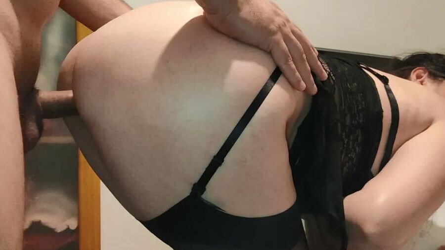 Sexy Mature MILF in lingerie Doggystyle