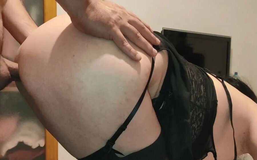 Sexy Mature MILF in lingerie Doggystyle