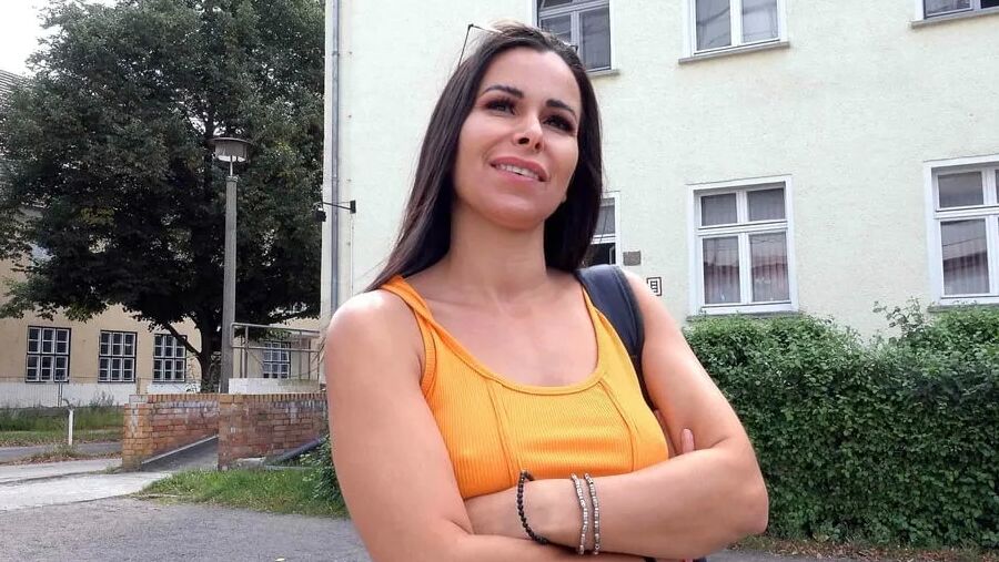 GERMAN SCOUT - PUBLIC ANAL SEX CASTING WITH JESSY JEY