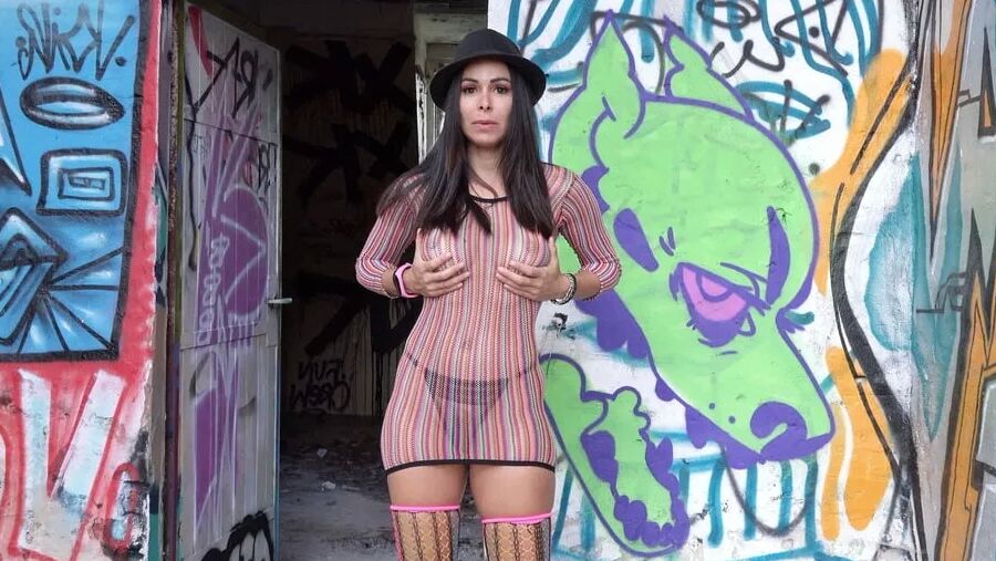 GERMAN SCOUT - PUBLIC ANAL SEX CASTING WITH JESSY JEY
