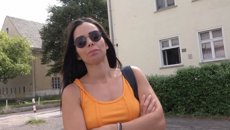 GERMAN SCOUT - PUBLIC ANAL SEX CASTING WITH JESSY JEY