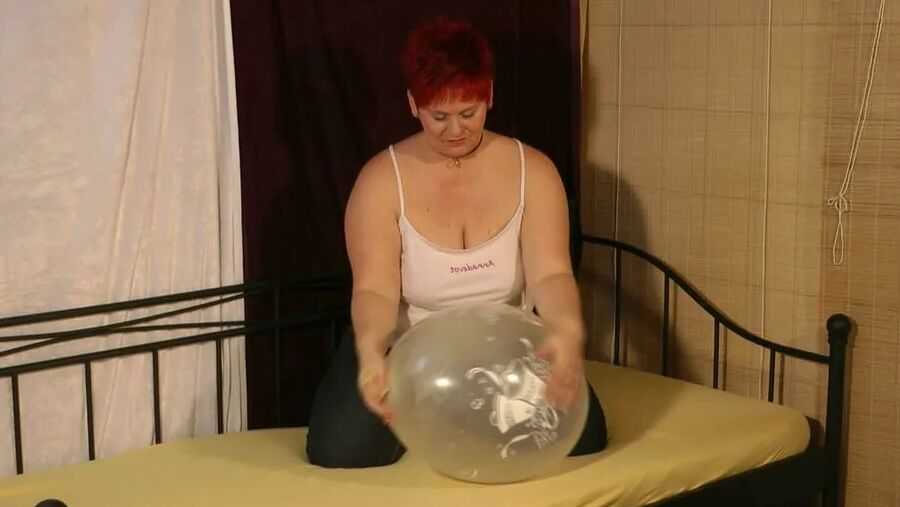Played with a large balloon