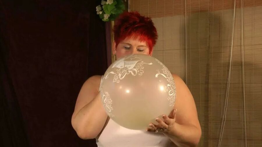 Played with a large balloon