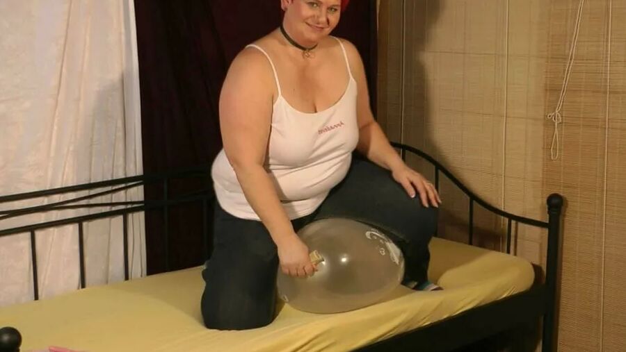 Played with a large balloon