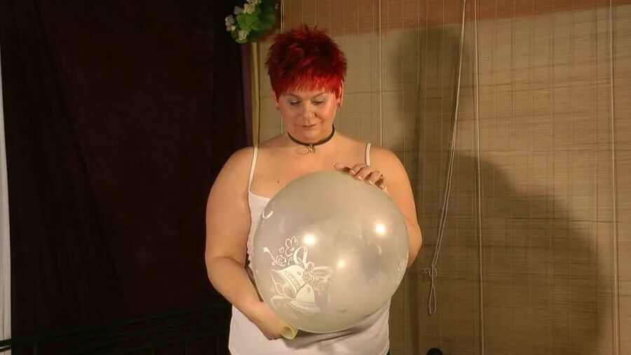 Played with a large balloon
