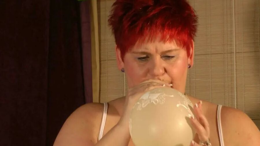 Played with a large balloon