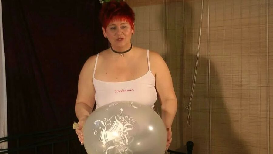 Played with a large balloon
