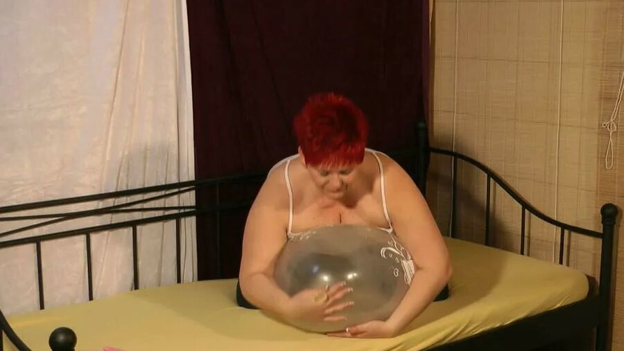 Played with a large balloon