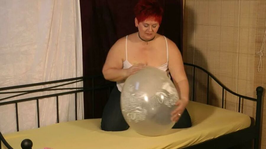 Played with a large balloon