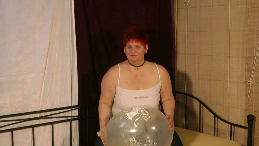 Played with a large balloon