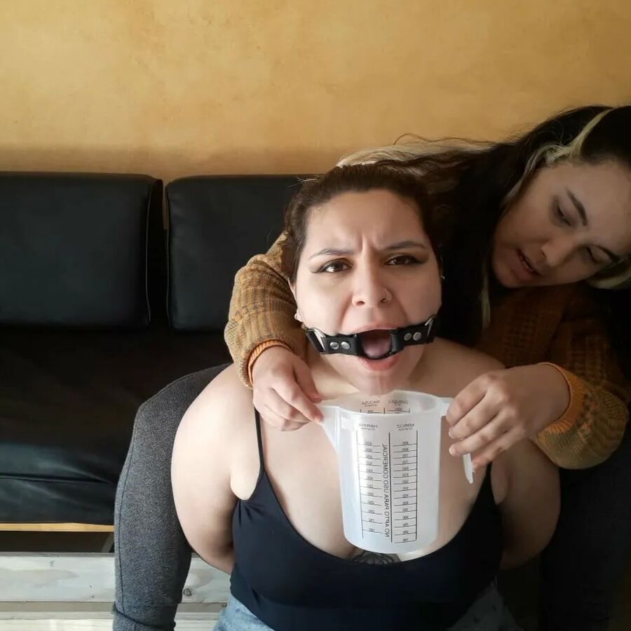 Lesbian Fetish Girl Ring Gagged And Drooling
