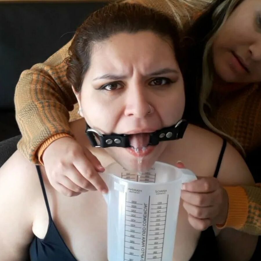 Lesbian Fetish Girl Ring Gagged And Drooling