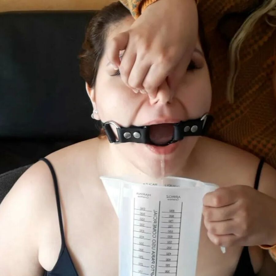 Lesbian Fetish Girl Ring Gagged And Drooling
