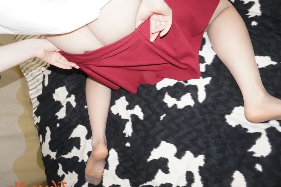 Redhead Preachers Daughter After Sunday School In Pantyhose