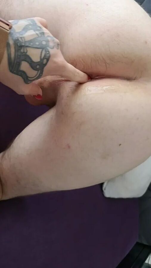 Finger In cock