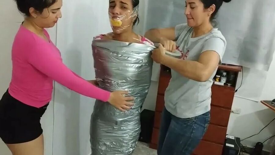 Extreme Triple-Layered Duct Tape Mummification