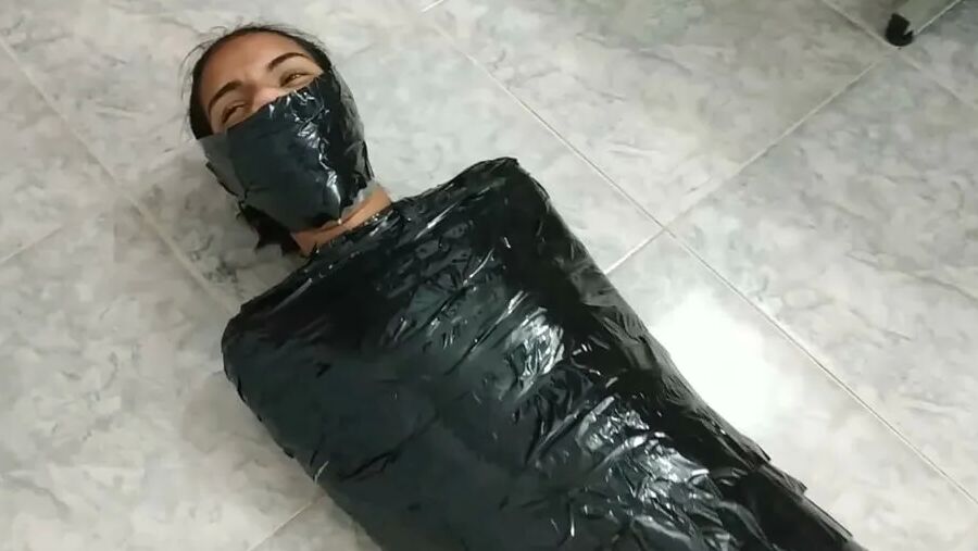 Extreme Triple-Layered Duct Tape Mummification