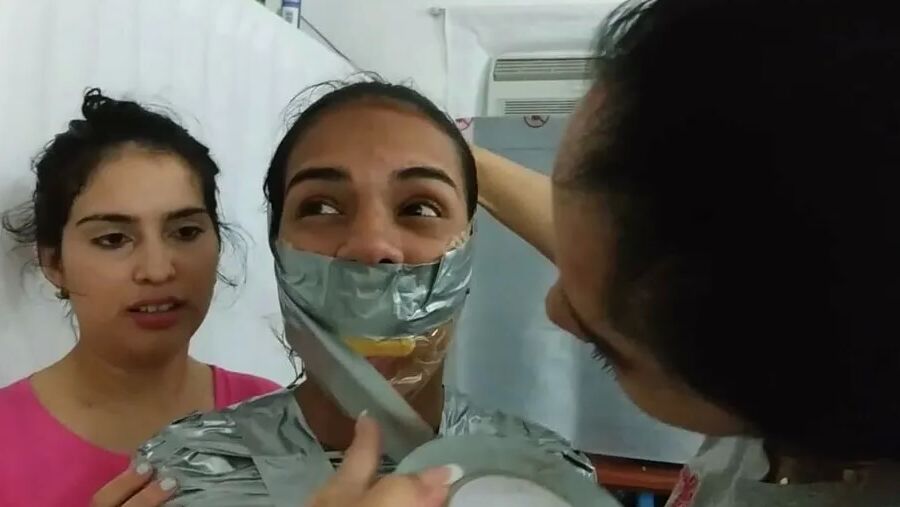 Extreme Triple-Layered Duct Tape Mummification