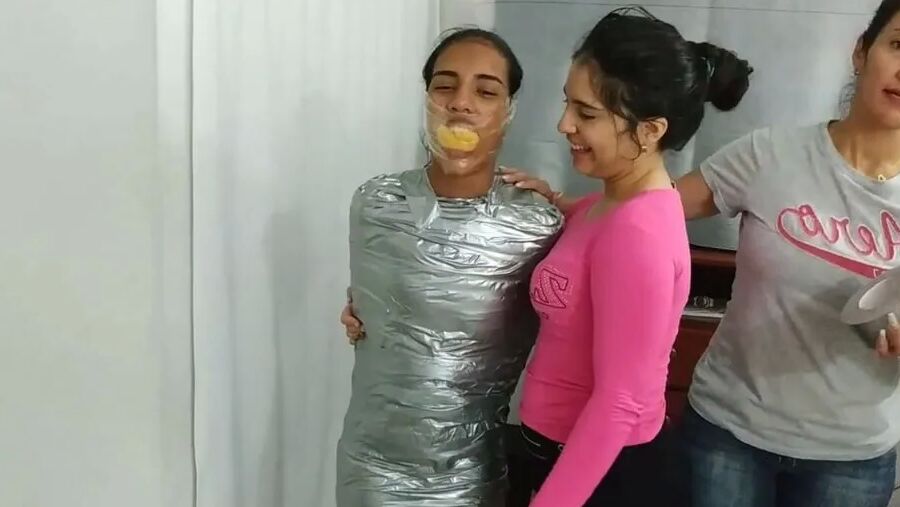 Extreme Triple-Layered Duct Tape Mummification
