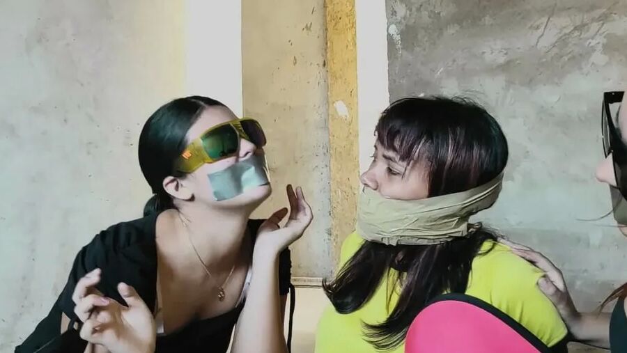 My Playful Female Captors Were Crazy Gag Fetishists!!!