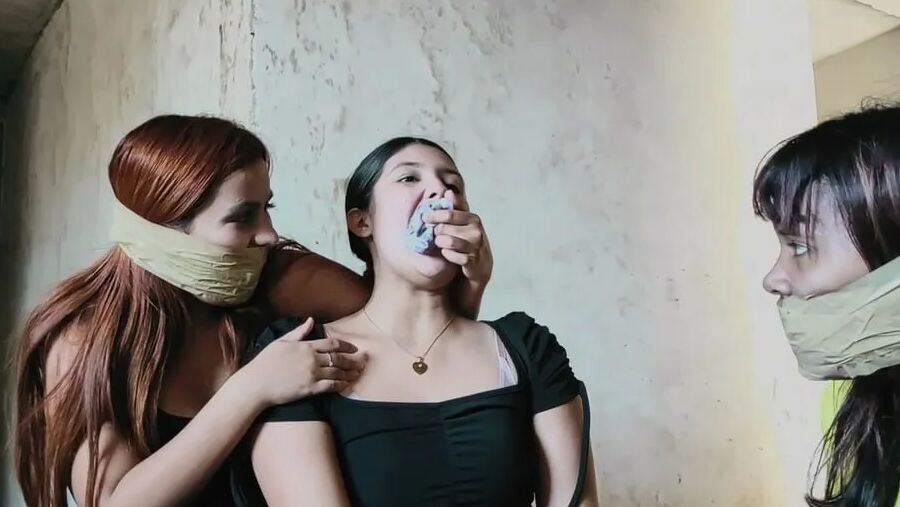 My Playful Female Captors Were Crazy Gag Fetishists!!!
