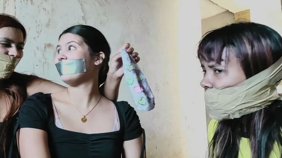 My Playful Female Captors Were Crazy Gag Fetishists!!!