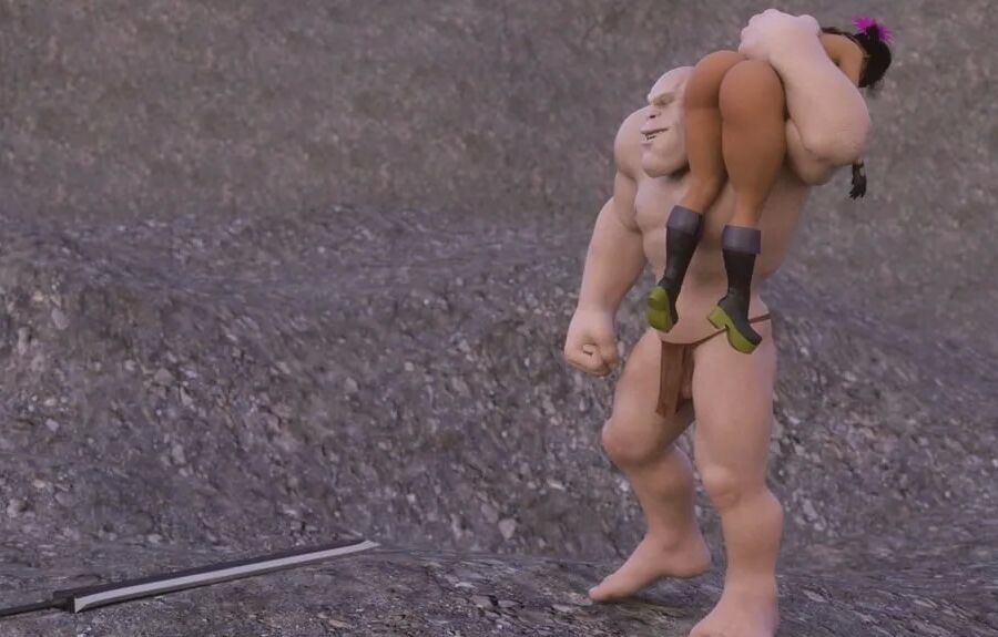 When Fighting A Big Cock Giant Goes Wrong