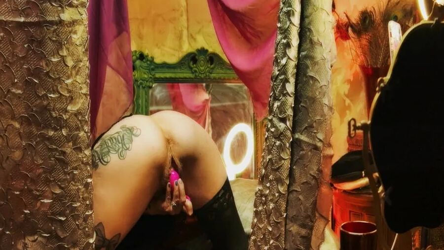 Me Getting Inked In The Pink