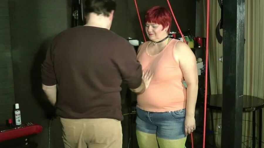 Cut shirt - harden tits